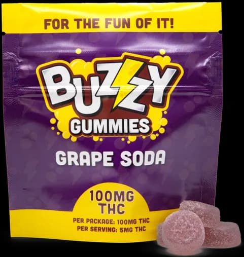 Grape Soda Gummies by Buzzy