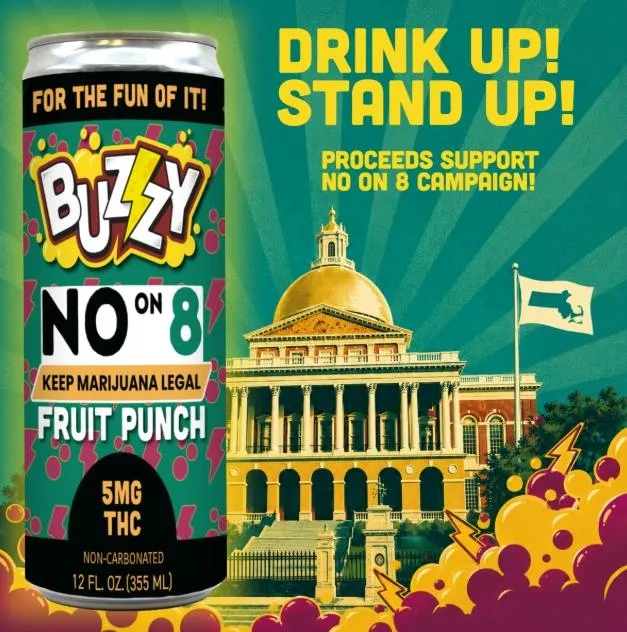NO ON 8 Fruit Punch by Buzzy, edible