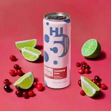 Cranberry Lime Seltzer by Hi5