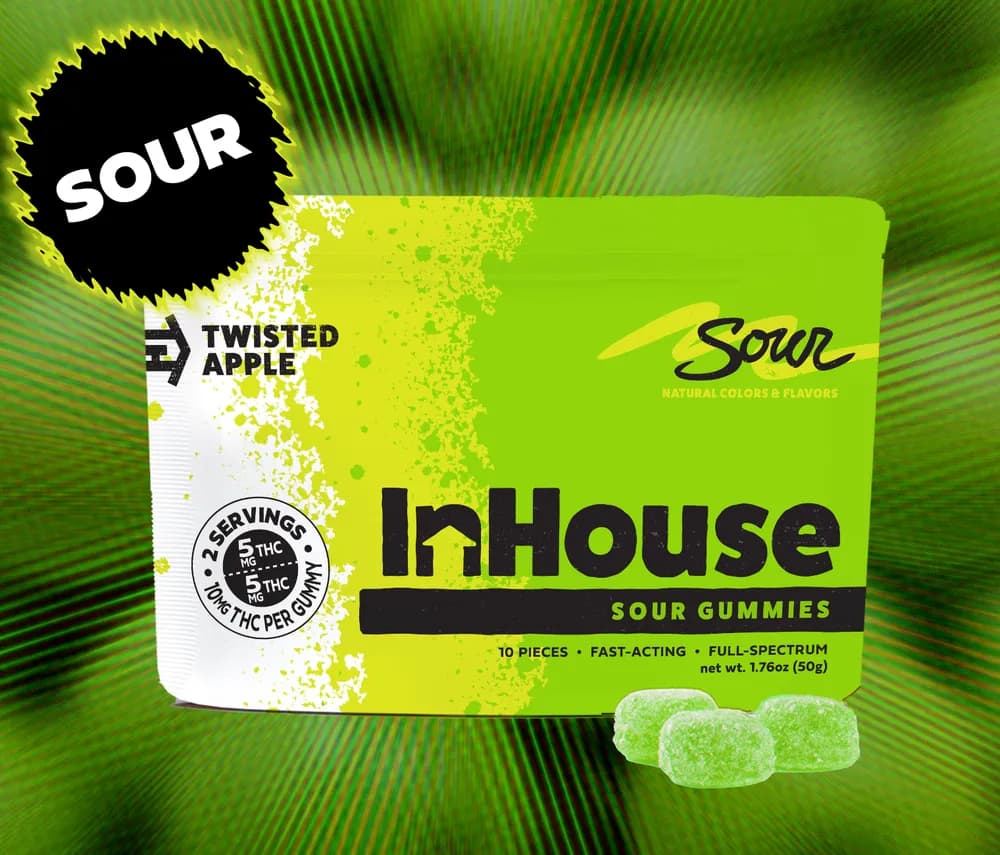 Sour Apple Gummies by InHouse