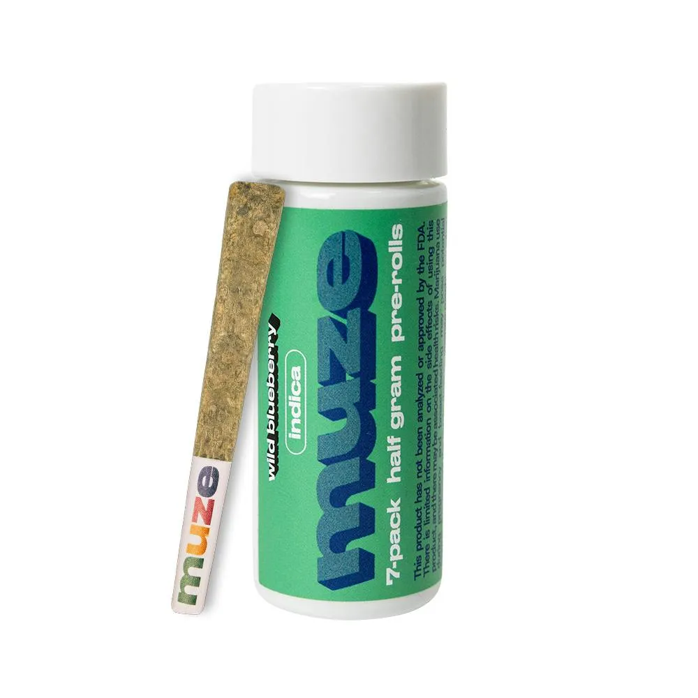 Wild Blueberry Pre-roll by Muze
