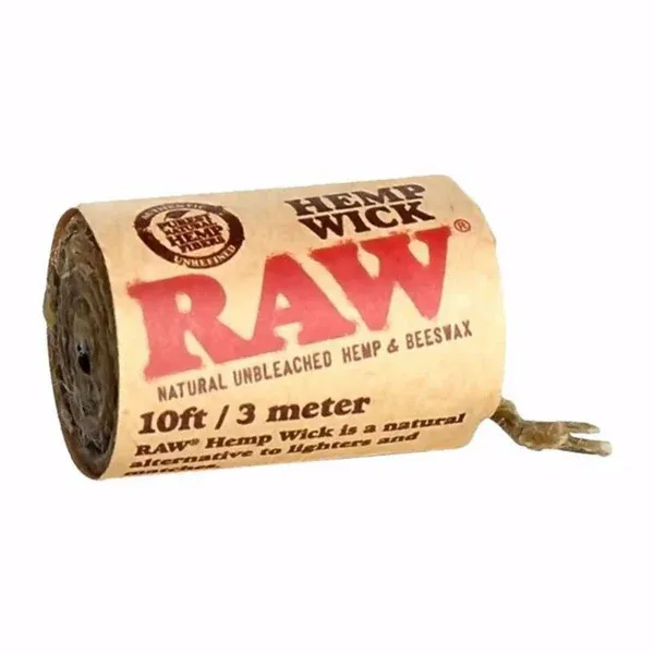 Hemp Wick 10ft by RAW