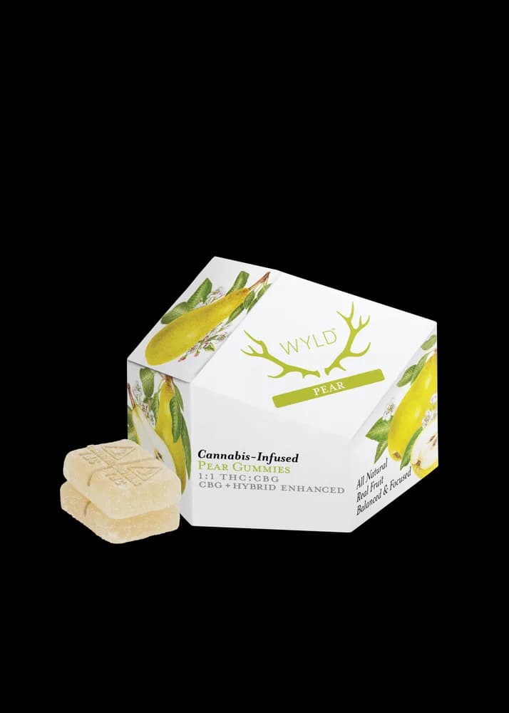 1:1 CBG:THC Pear Gummies by Wyld