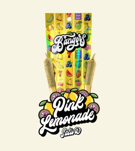 Pink Lemonade Infused Pre-roll by Bangers, pre-roll