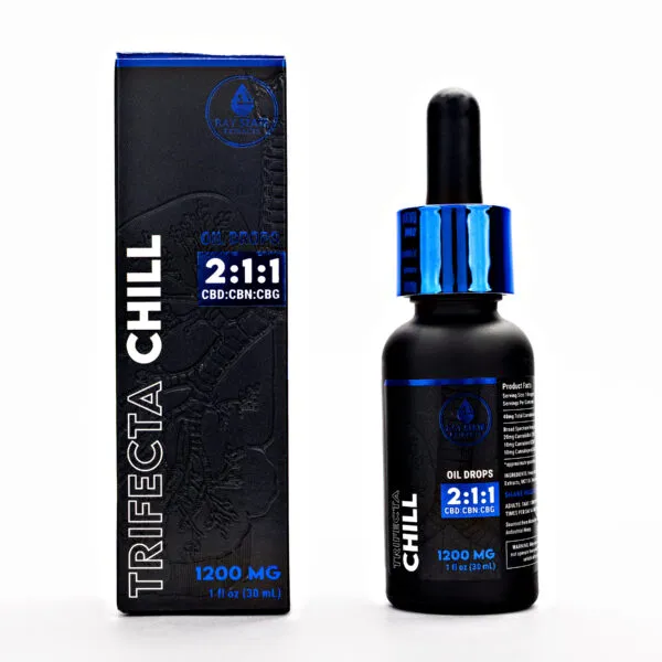 Chill 2:1:1 CBD:CBN:CBG Tincture by Bay State, cbd