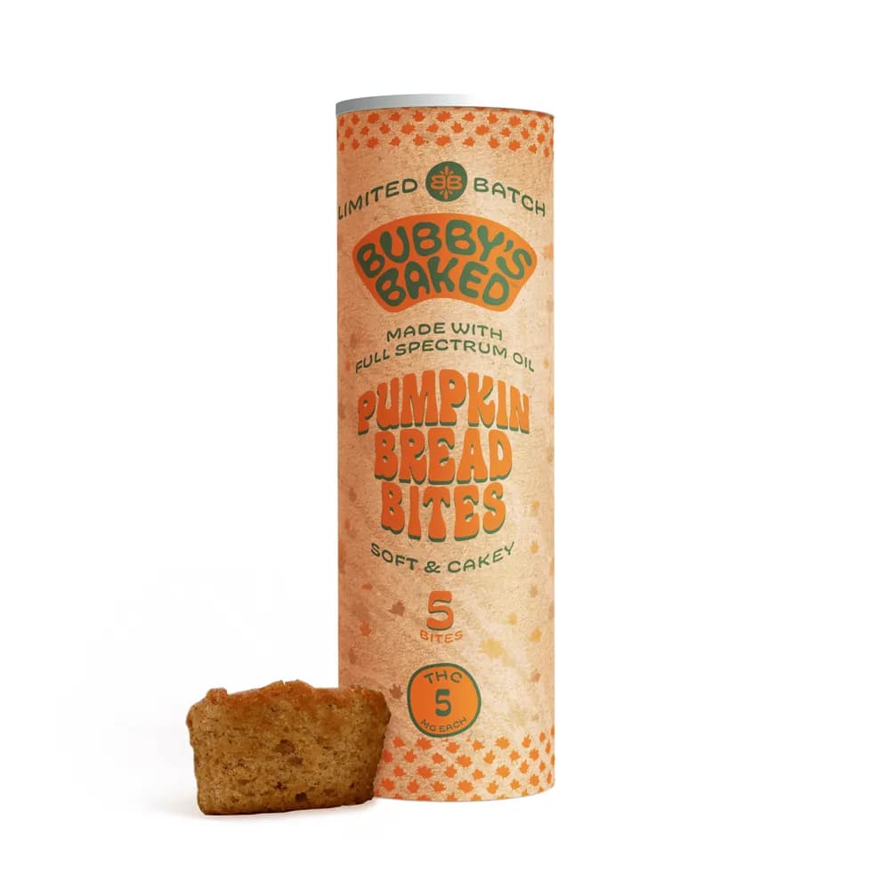 Pumpkin Bread Bites by Bubby's Baked, edible