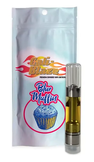 Cali-Blaze | Blue Muffin 510 Vape Cartridge by Cali-Blaze, vape