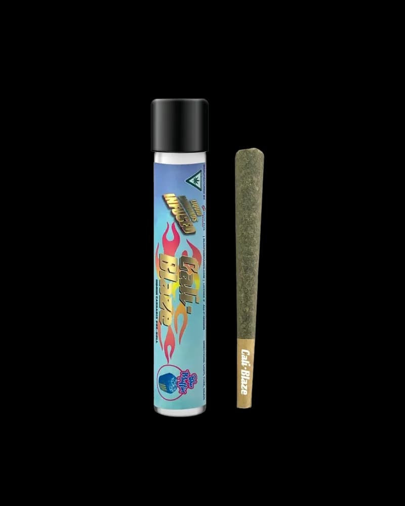 Blue Muffin Liquid Diamonds Infused Pre-roll by Cali-Blaze, pre-roll