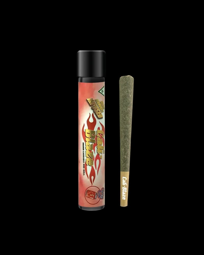 Cherry Cola Liquid Diamond Infused Pre-roll by Cali-Blaze, pre-roll