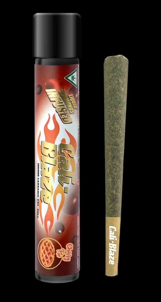 Cherry Pie Liquid Diamond Infused Pre-roll by Cali-Blaze, pre-roll