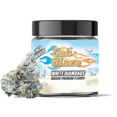 Dirty Soda White Diamonds Infused Flower by Cali-Blaze, flower