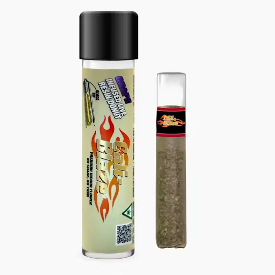 Donut Grape Liquid Diamond & Live Resin Infused Pre-roll by Cali-Blaze, pre-roll