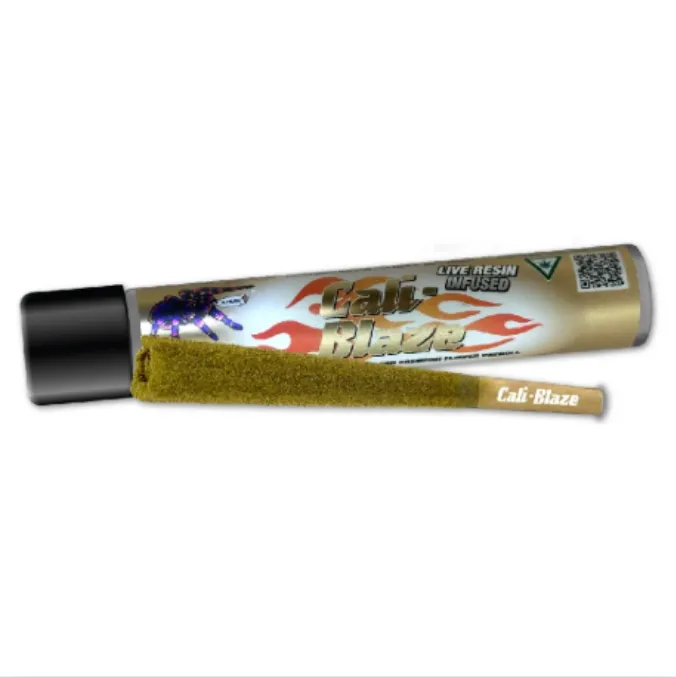 King Tarantula Gelato Infused Pre-roll by Cali-Blaze, pre-roll