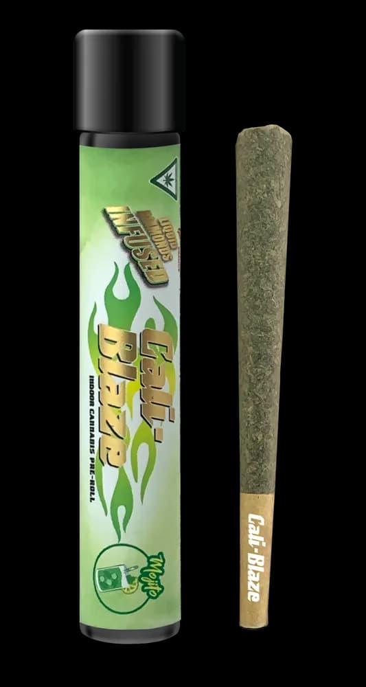 Cali-Blaze | Mojito Liquid Diamond Infused Pre-roll by Cali-Blaze, pre-roll