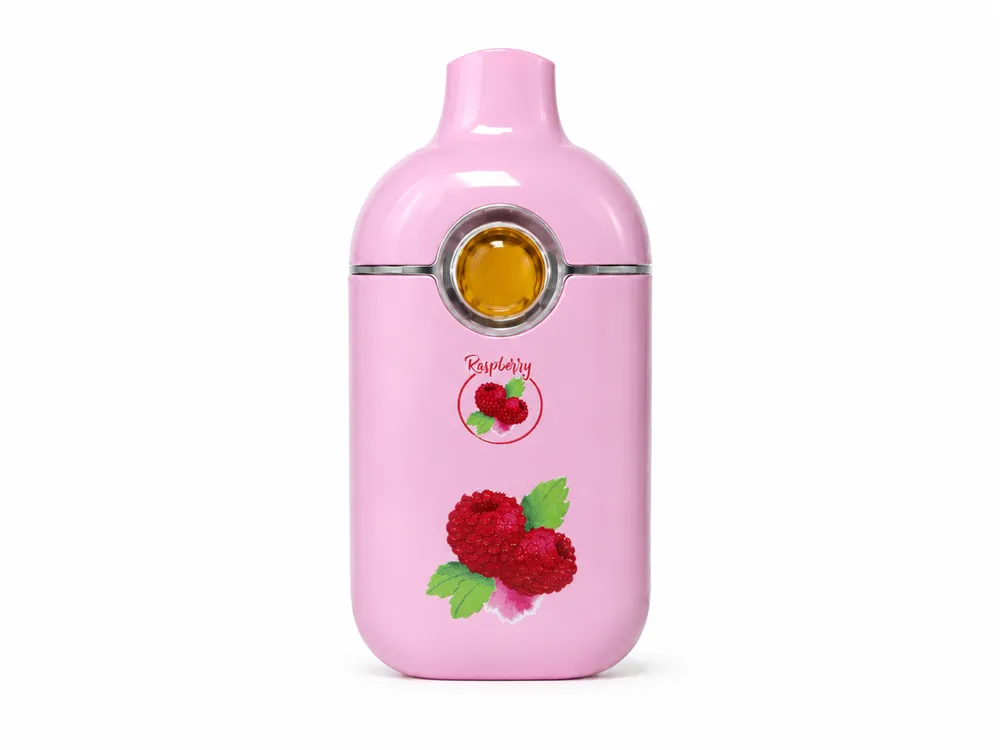 Raspberry Live Resin & Liquid Diamonds All-In-One by Cali-Blaze, vape