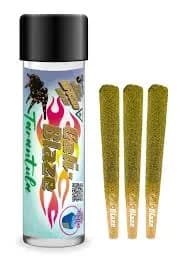 Tarantula Blue Muffin Liquid Diamonds Infused Pre-Roll 3k by Cali-Blaze, pre-roll
