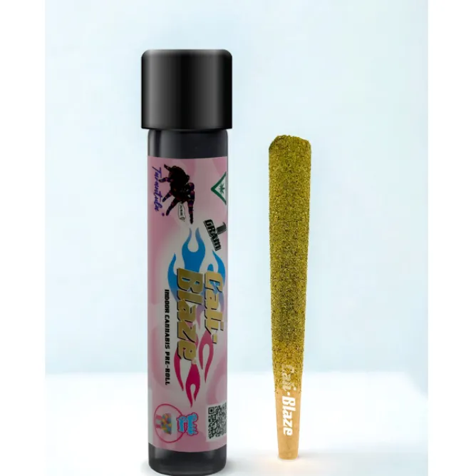 Tarantula Bubble Gum Infused Pre-roll by Cali-Blaze, pre-roll