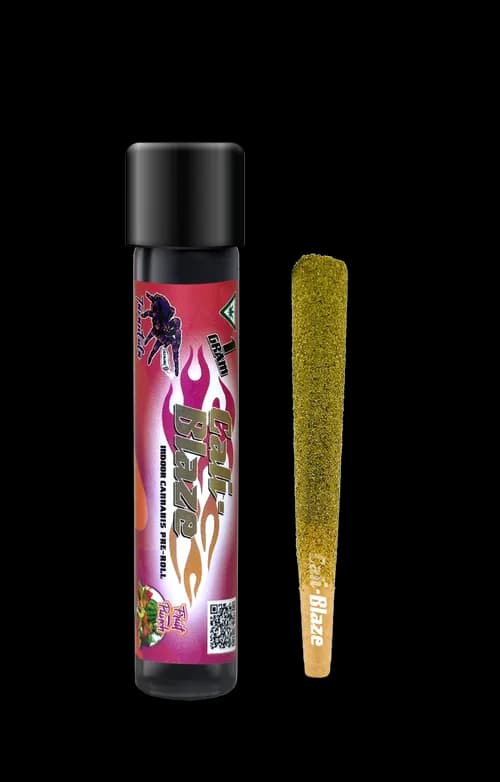 Tarantula Fruit Punch Liquid Diamond Infused Pre-roll by Cali-Blaze, pre-roll