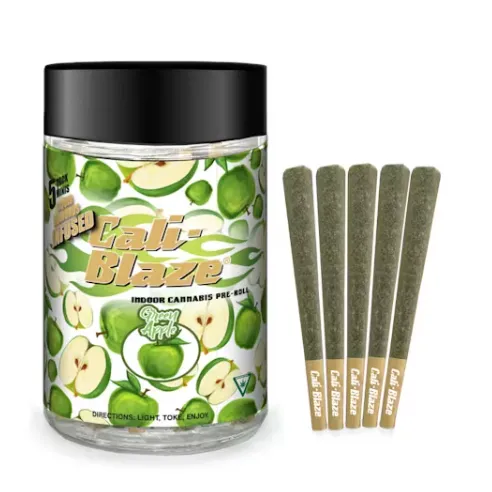 Tarantula Mini Green Apple Infused by Cali-Blaze, pre-roll
