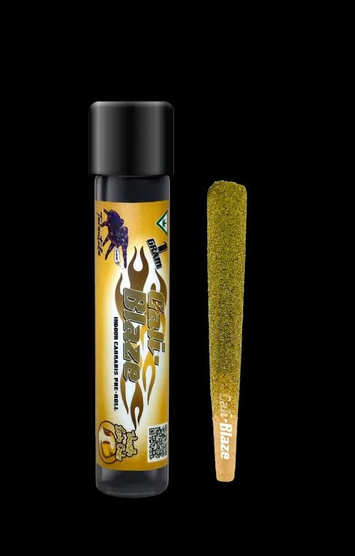 Tarantula Vanilla Lava Cake Liquid Diamond Infused Pre-roll by Cali-Blaze, pre-roll
