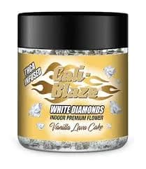 Vanilla Lava Cake White Diamonds Infused Flower by Cali-Blaze, flower