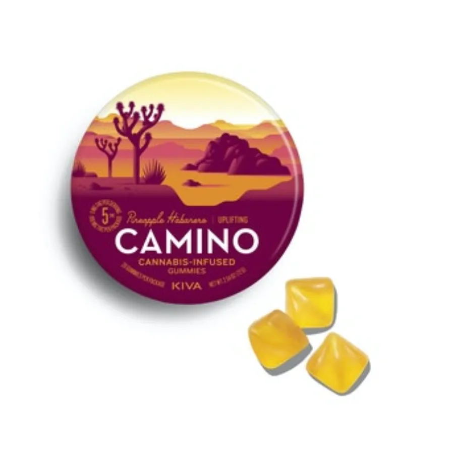 Pineapple Habanero Gummies by Camino, edible
