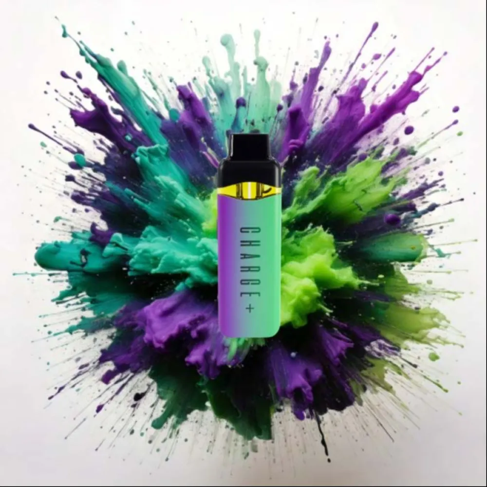 Frozen Grapes x Kiwi Berry Disposable Vape Pen by Charge Bar, vape