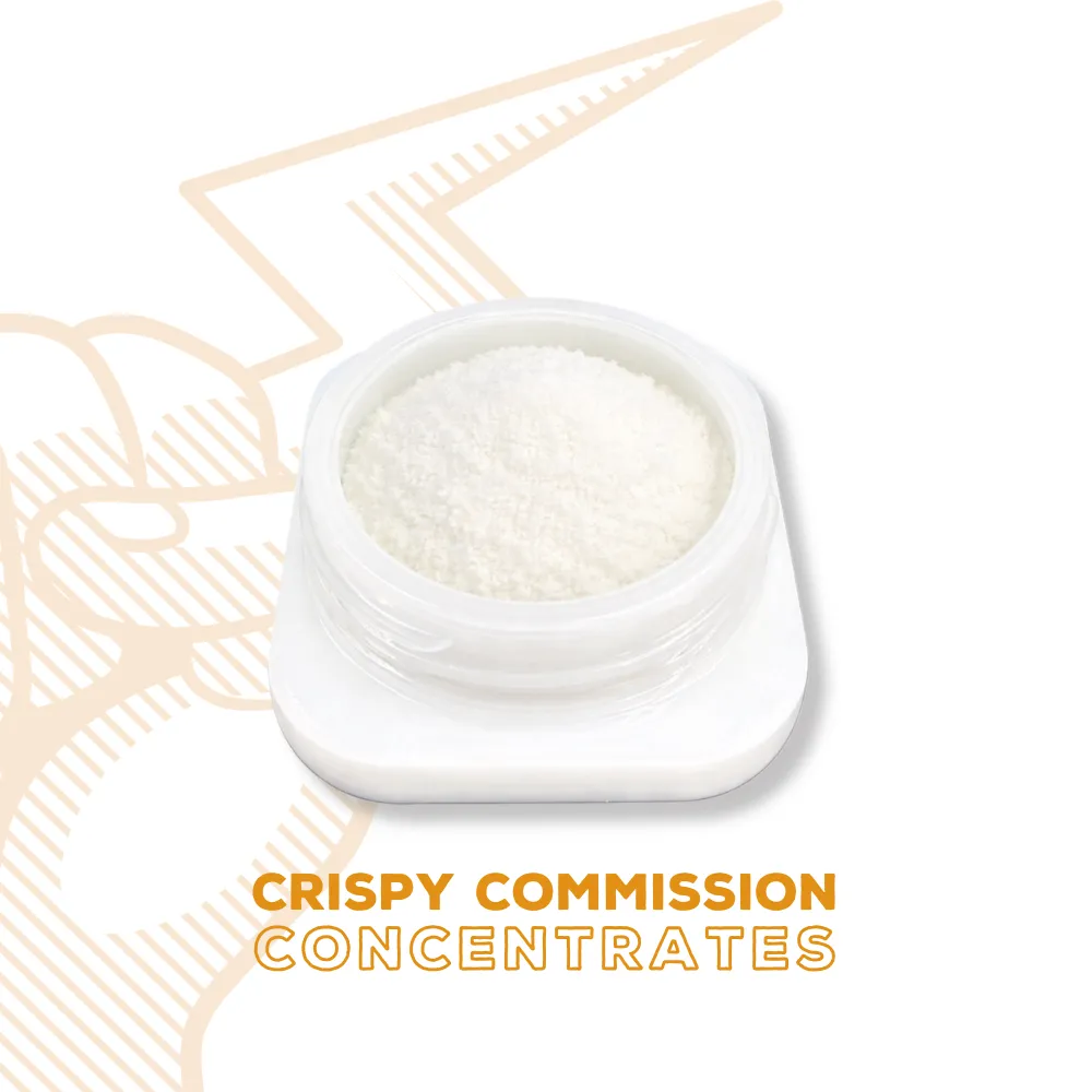 Diamond Dust-THCa Isolate by Crispy Commission, concentrate