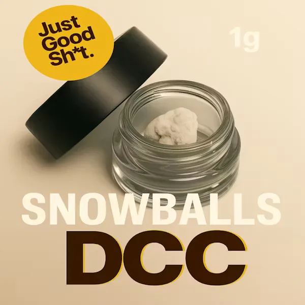Tiger's Blood Snowballs Infused Flower by DCC, flower