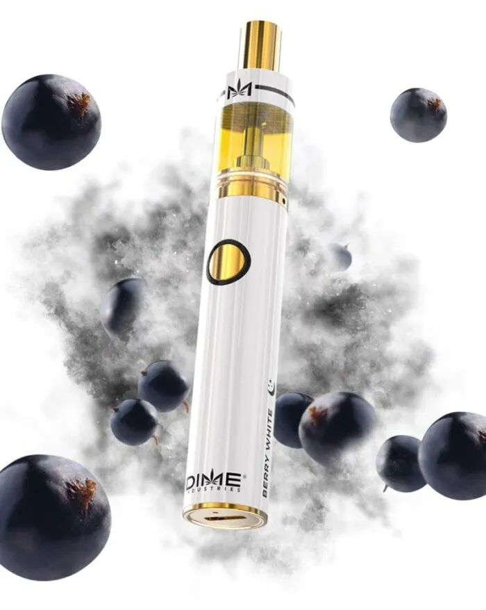 Berry White All-In-One Disposable Vape Pen by Dime Industries, vape