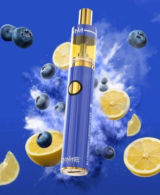 Blueberry Lemon Haze Disposable All-In-One Vape Pen by Dime Industries, vape