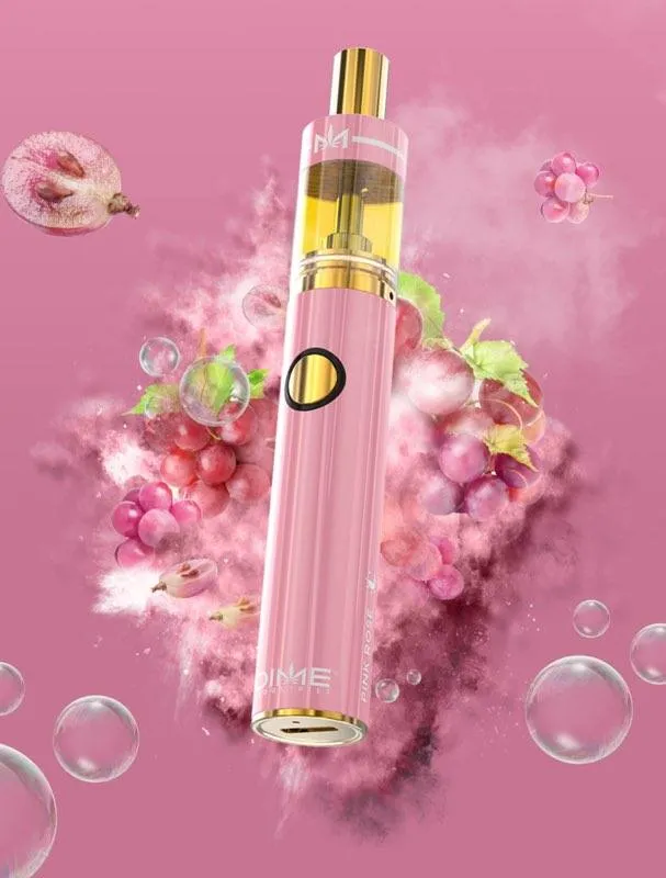 Pink Rosé All-In-One Disposable Vape Pen by Dime Industries, vape