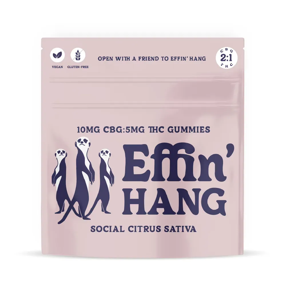 Effin' | 1:2 THC:CBG Hang Social Citrus by Effin'