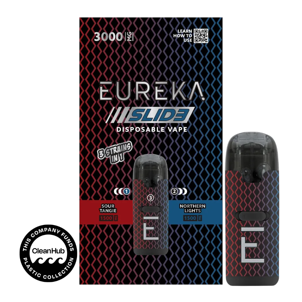 Slide Sour Tangie x Northern Lights All-In-One Vape by EUREKA, vape