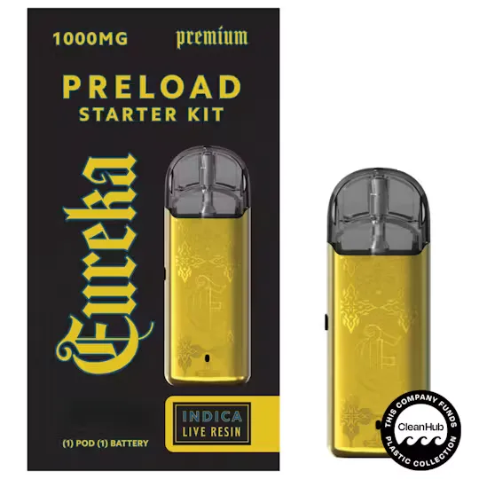 Super Skunk Live Resin Preloaded Starter Kit by EUREKA, vape