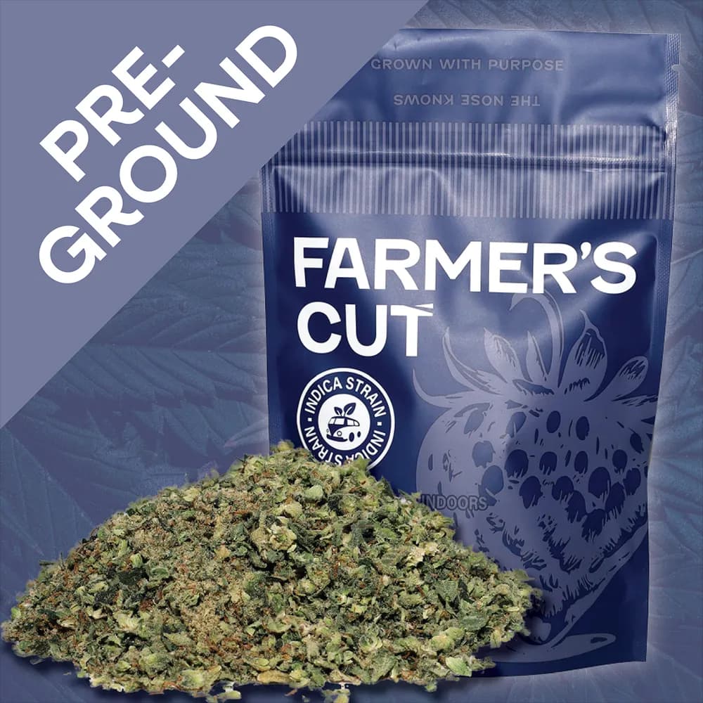 Planet of the Grapes Pre-ground by Farmer's Cut, flower
