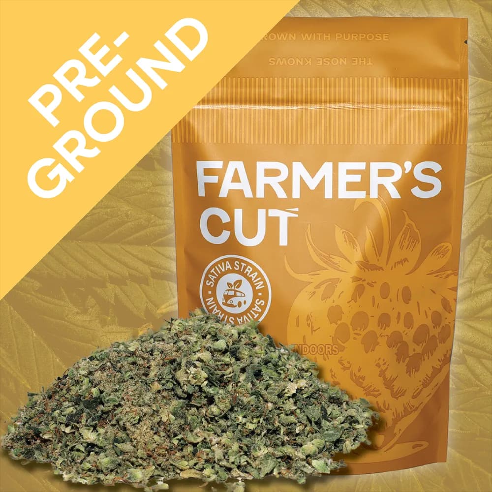 Powder Peach Shake by Farmer's Cut, flower