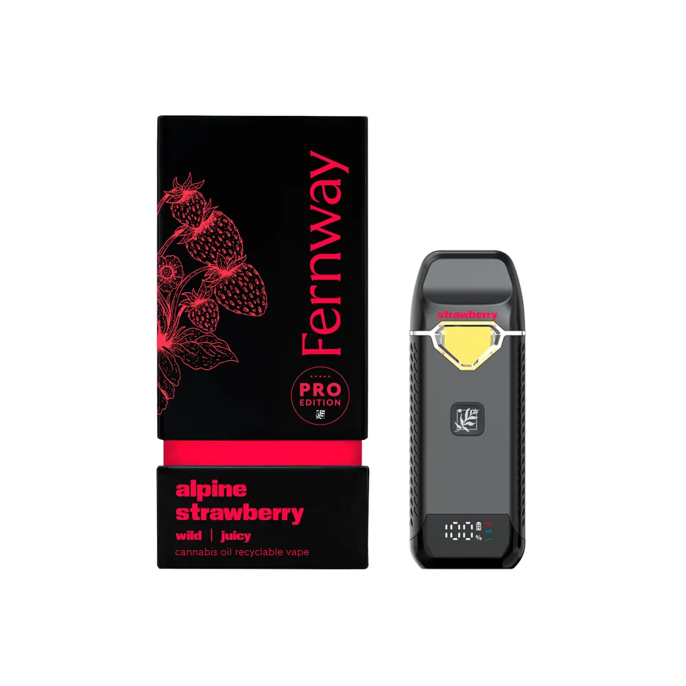 Alpine Strawberry All-In-One Traveler PRO by Fernway, vape