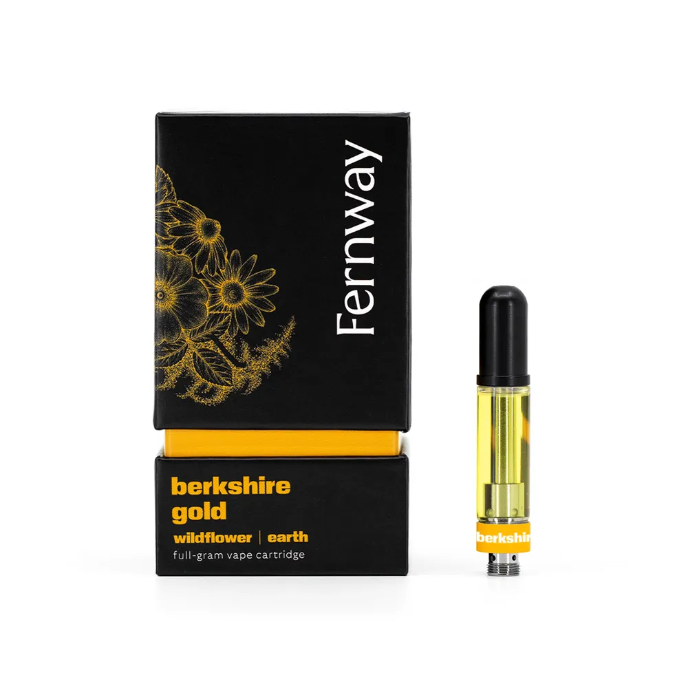 Berkshire Gold Oil Cartridge by Fernway, vape