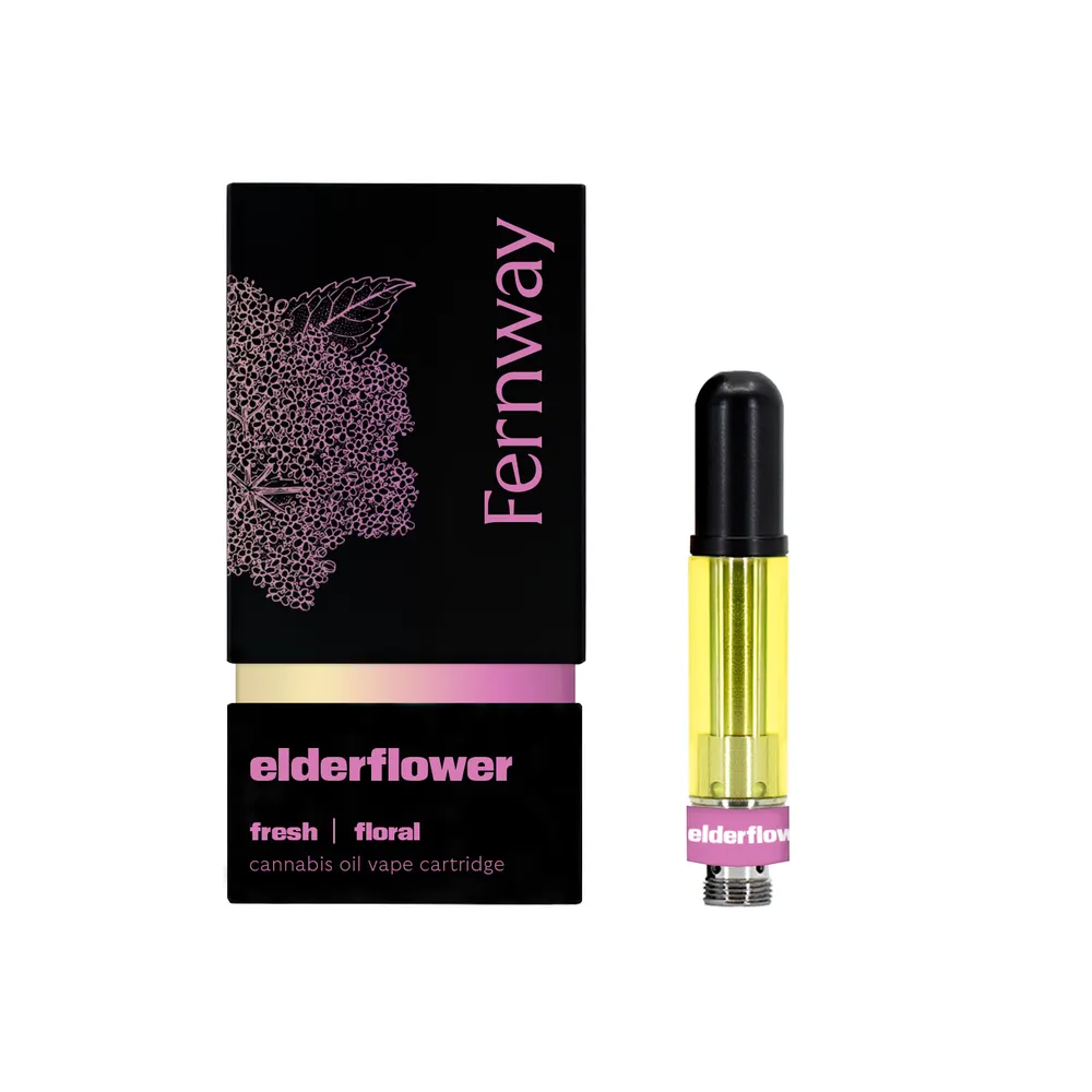 Elderflower Oil Cartridge by Fernway, vape