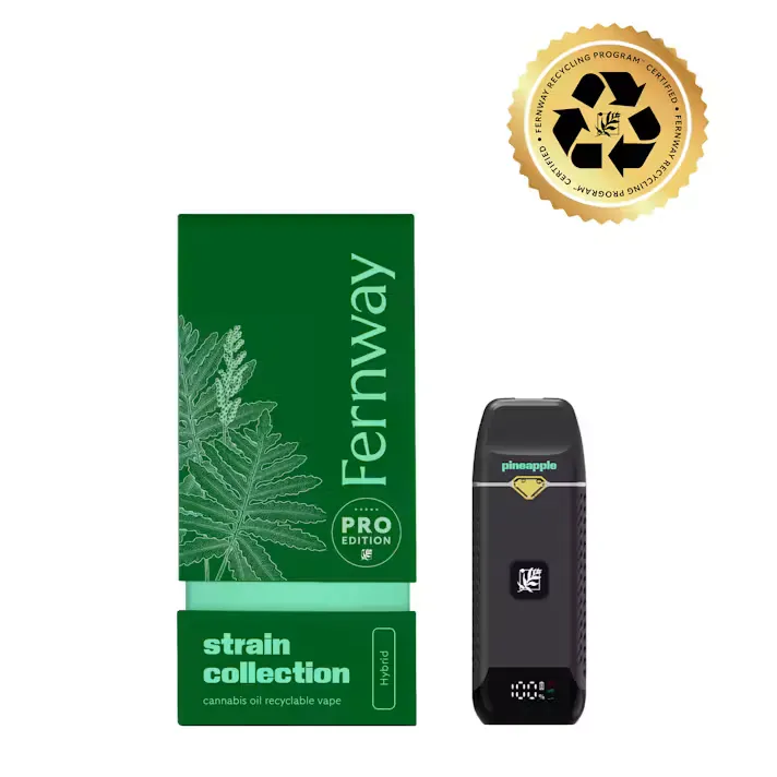 Pineapple Express All-In-One Traveler PRO by Fernway, vape