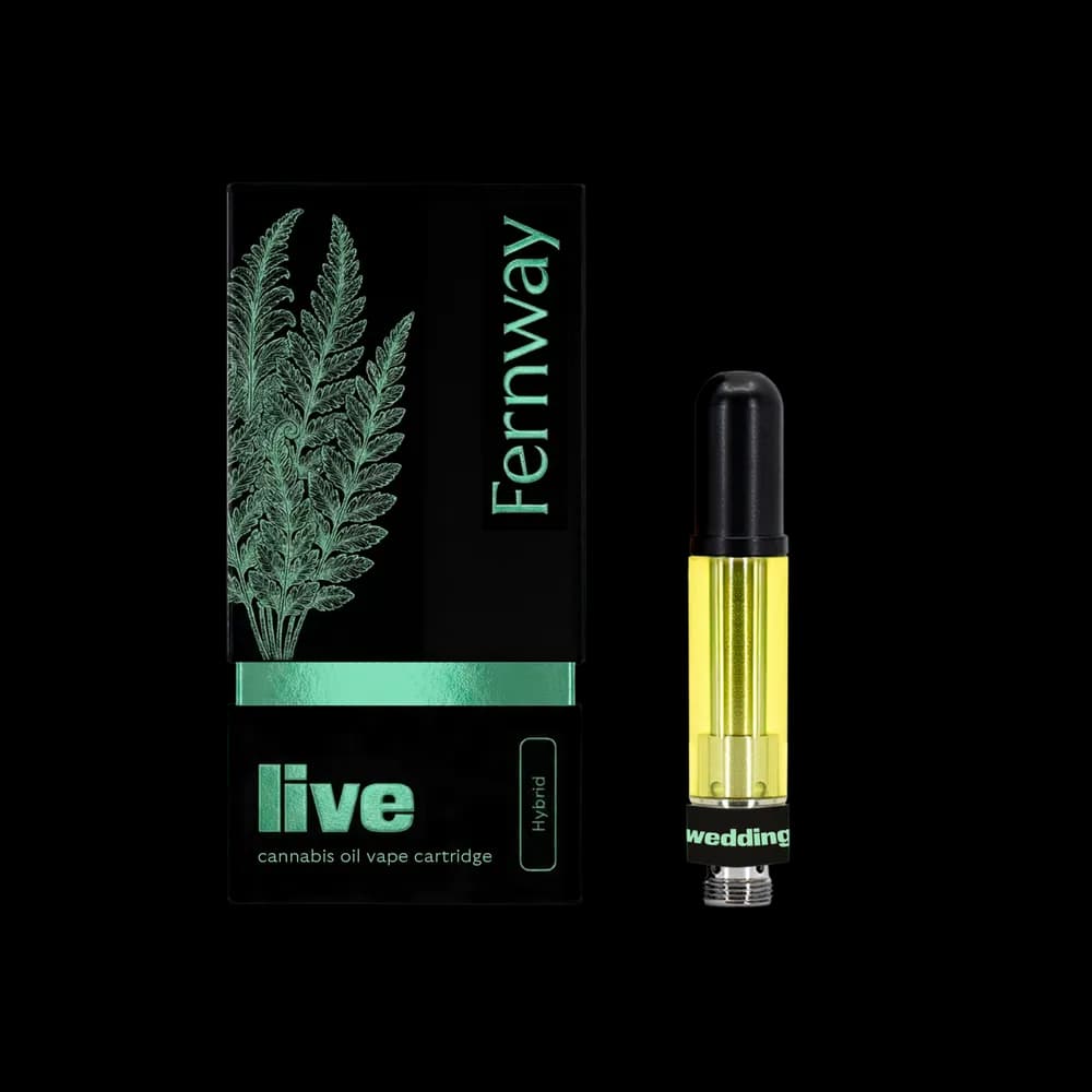 Wedding Cake Live Oil Cartridge by Fernway, vape