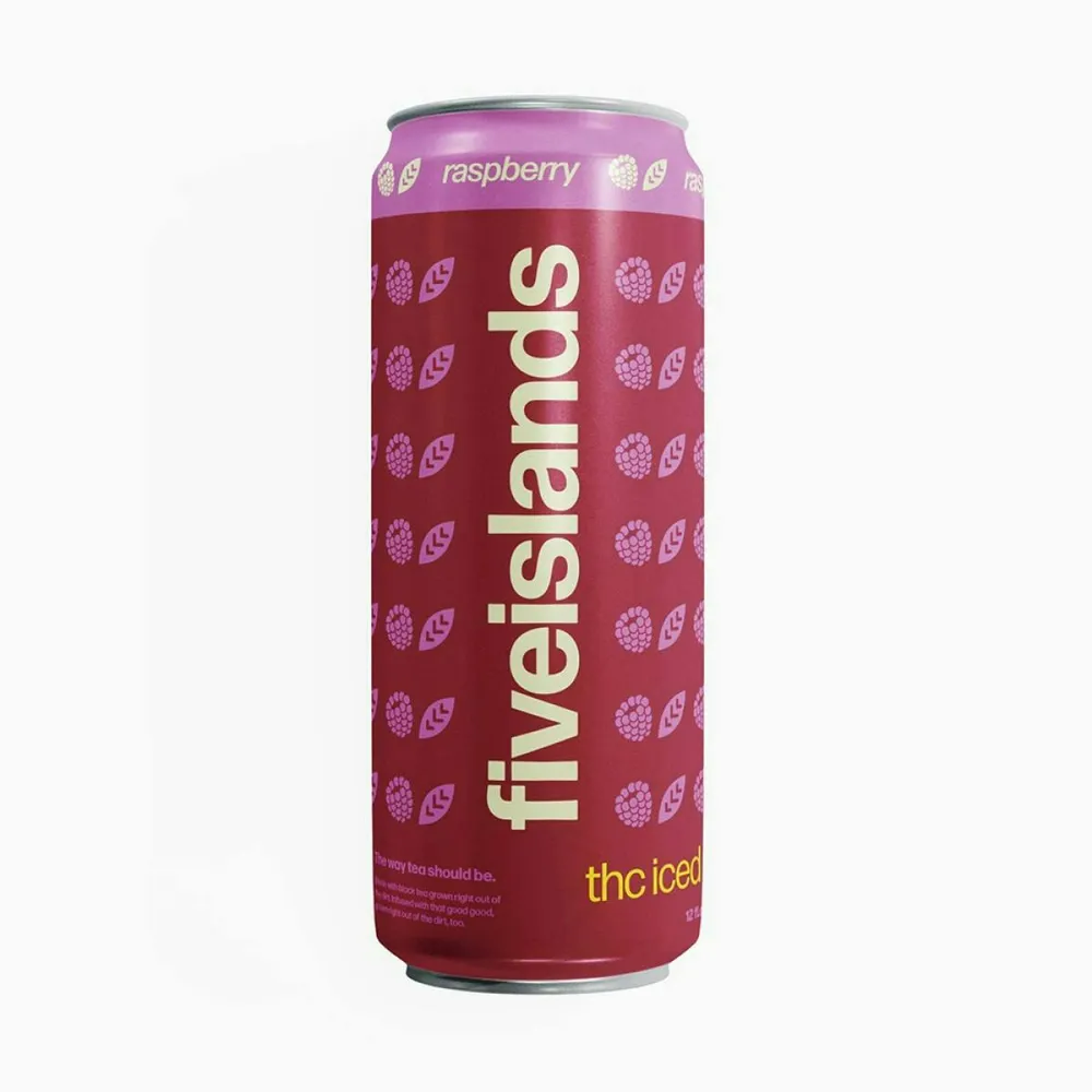 Raspberry Iced Tea by Five Islands, edible
