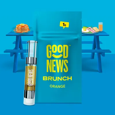 Brunch Orange Oil Cartridge by Good News, vape