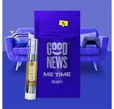 Me Time Berry Oil Cartridge by Good News, vape