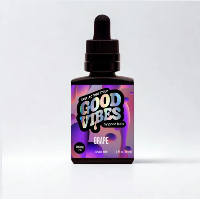 Grape Fast Acting Syrup Tincture by Good Vibes, tincture