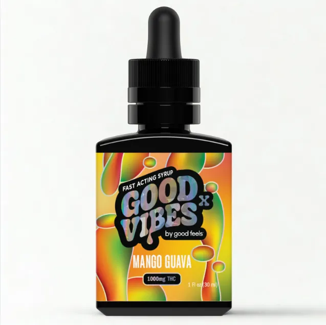 Mango Guava Fast Acting Syrup Tincture by Good Vibes, tincture