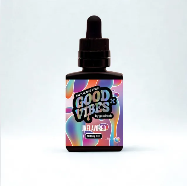 Unflavored Fast Acting Syrup Tincture by Good Vibes, tincture
