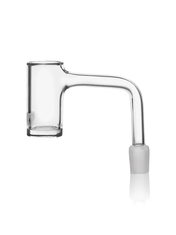 14mm 90° Seamless Long Neck Quartz Bucket by GRAV