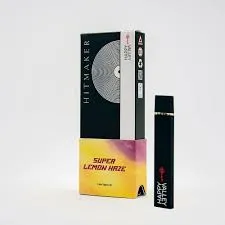 Super Lemon Haze Hitmaker Disposable Vape Pen by Happy Valley, vape